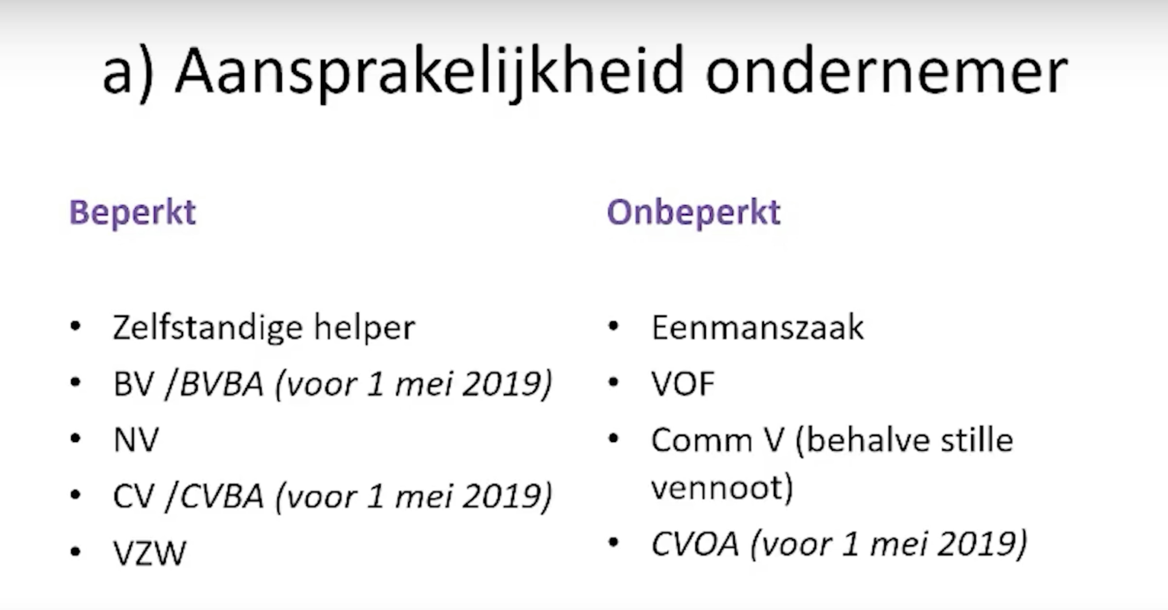 1 Je onderneming in moeilijkheden Onderneming in moeilijkheden: privé-vermogen