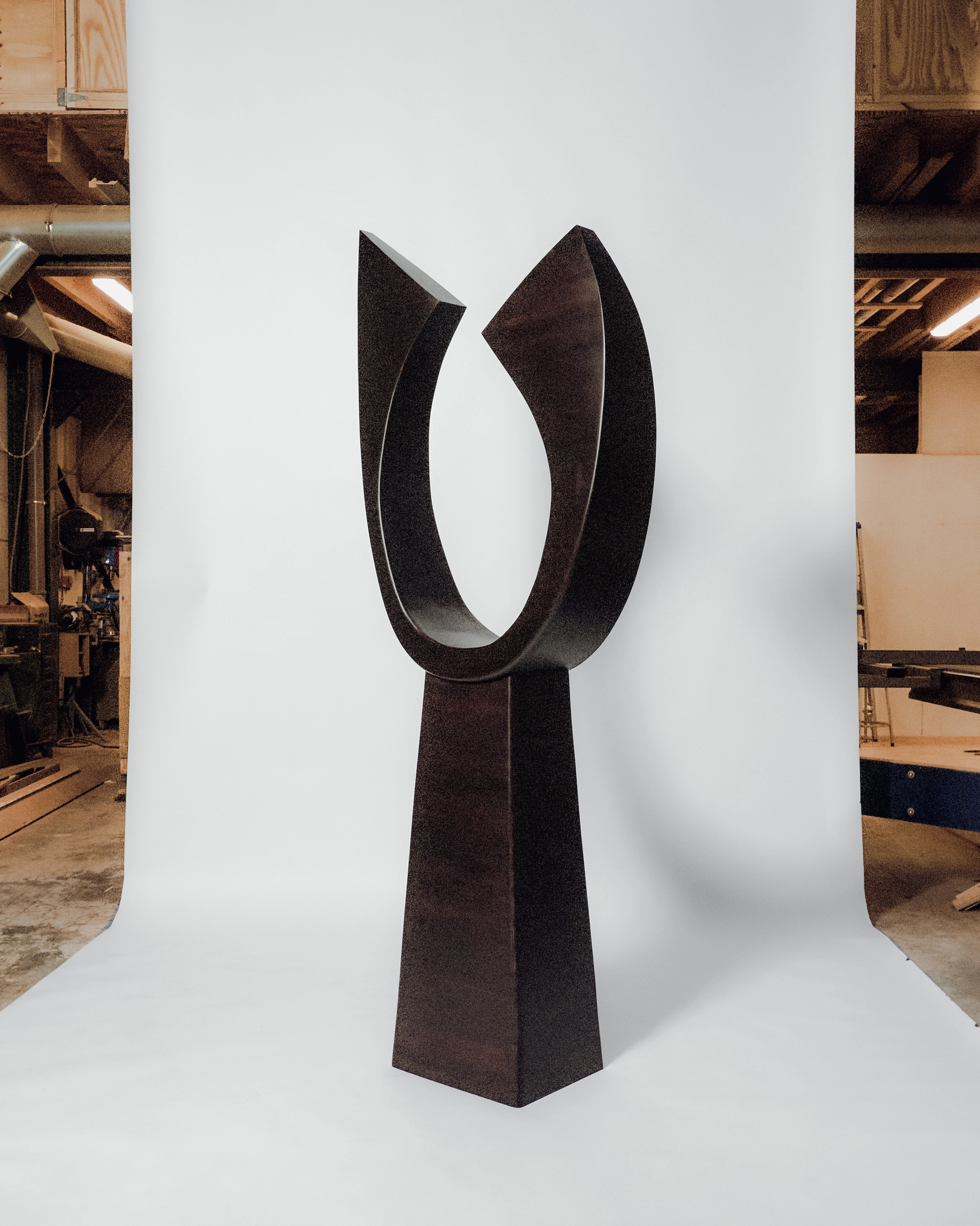 Elias Van Orshaegen, sculptuur in mahonie