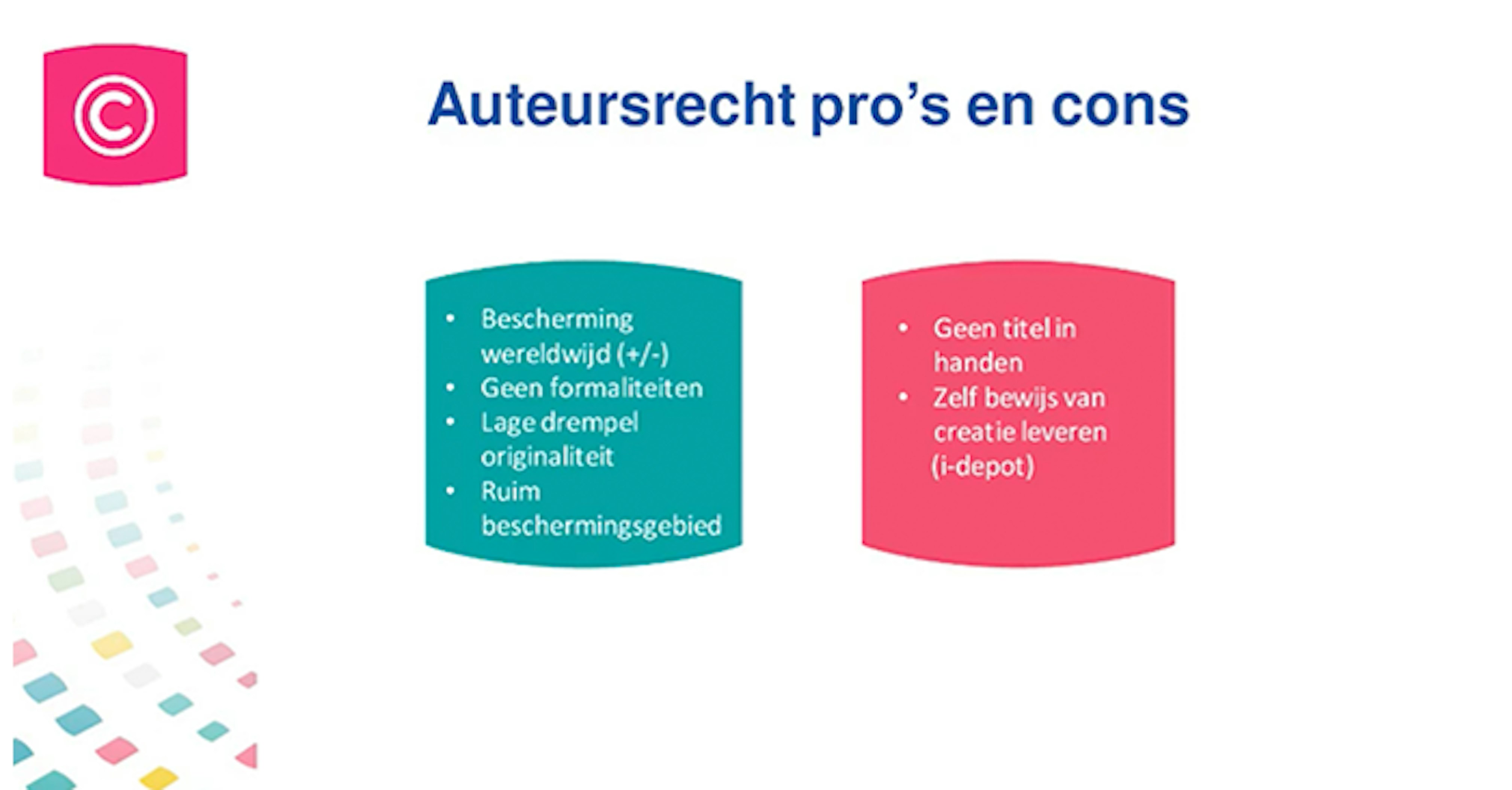 3 Hoe kan je je ontwerpen beter beschermen en kopiëren tegengaan Inspireren mag, kopiëren niet: auteursrecht