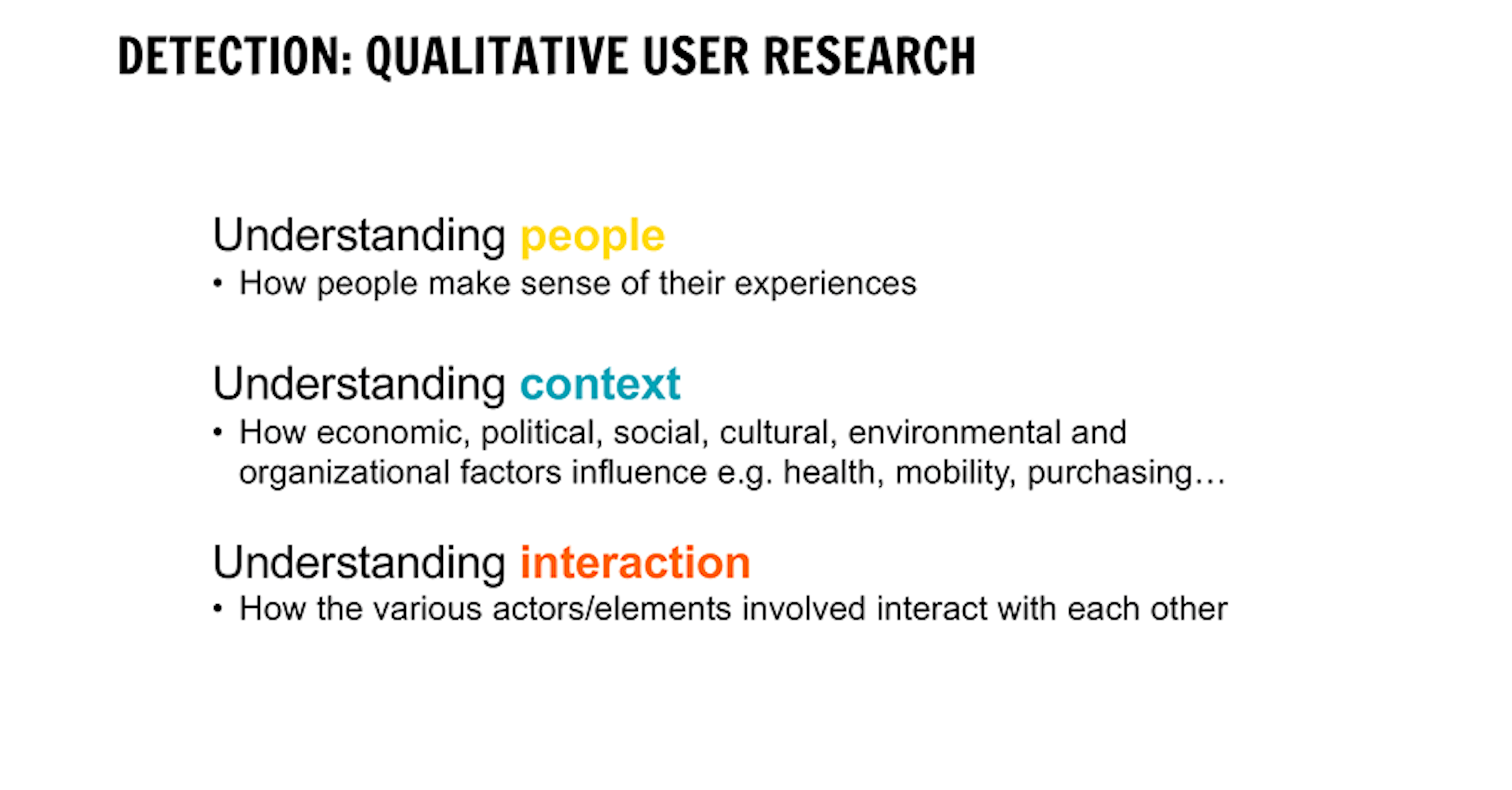 3 detection Value based pricing: detection
