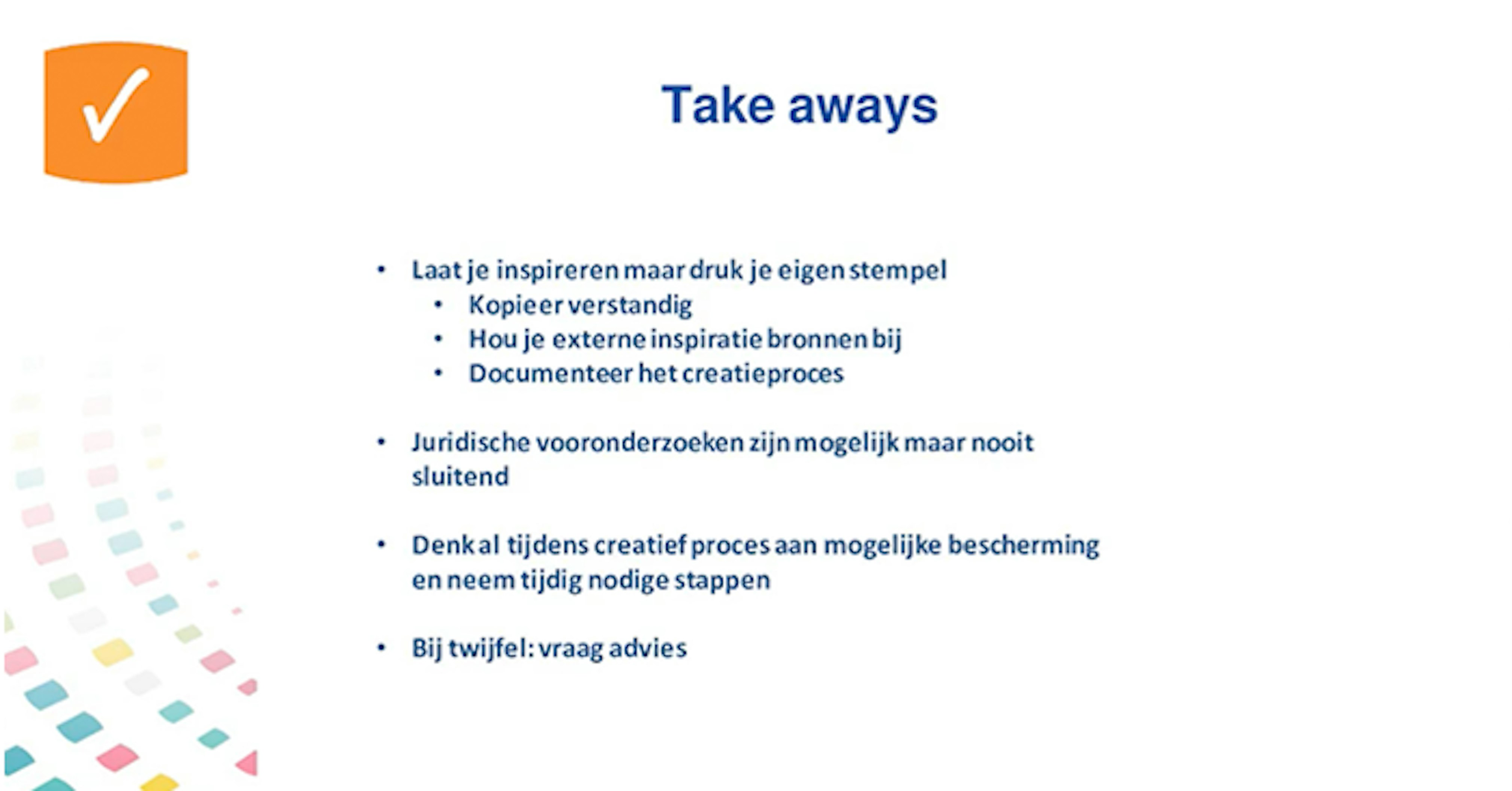 5 Hoe kan je je ontwerpen beter beschermen en kopiëren tegengaan Inspireren mag, kopiëren niet: hoe kan je je ontwerpen beschermen