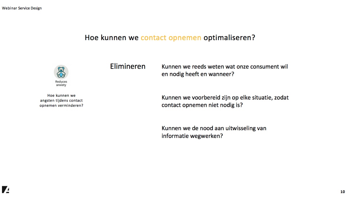 6 Hoe service design ambassadeurs van je klanten maakt Service design: het touchpoint elemineren