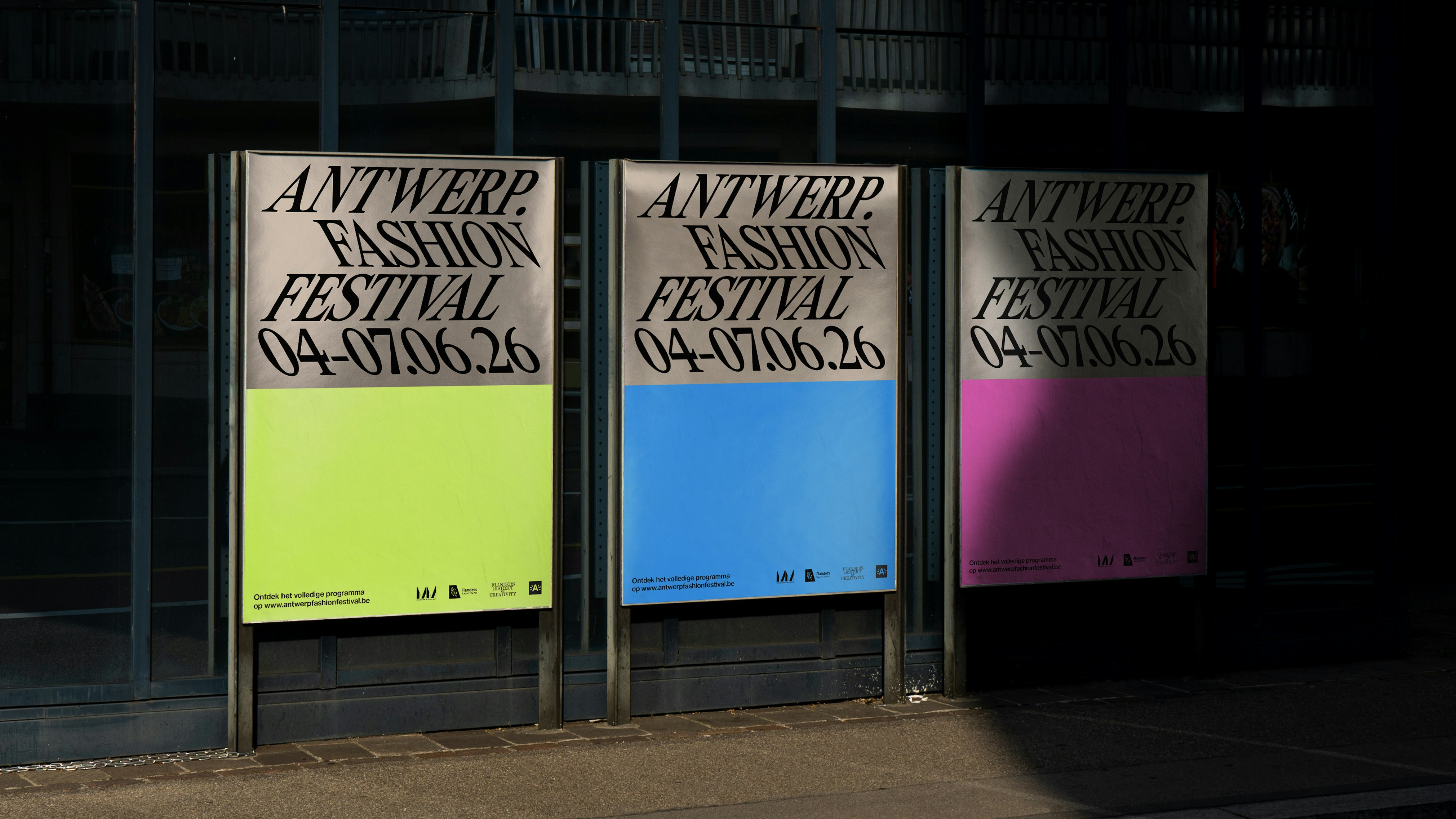 Antwerp Fashion Festival campaign visual