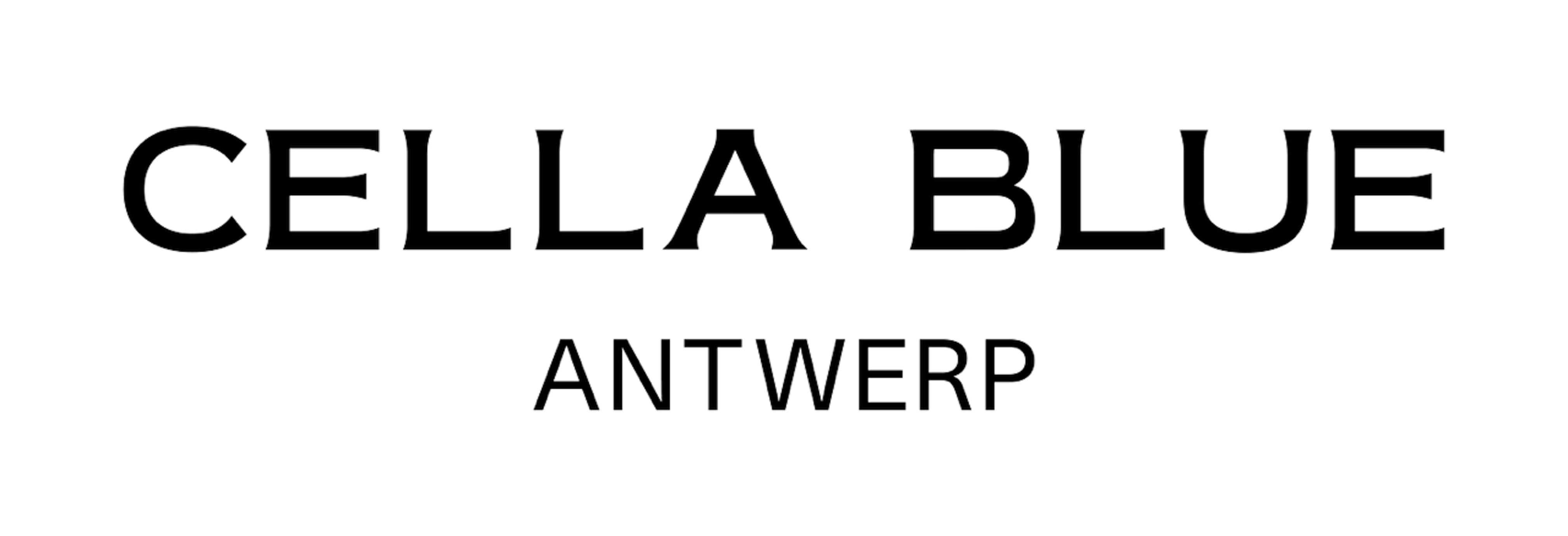 Cella Blue Logo Antwerp 2024 RGB black