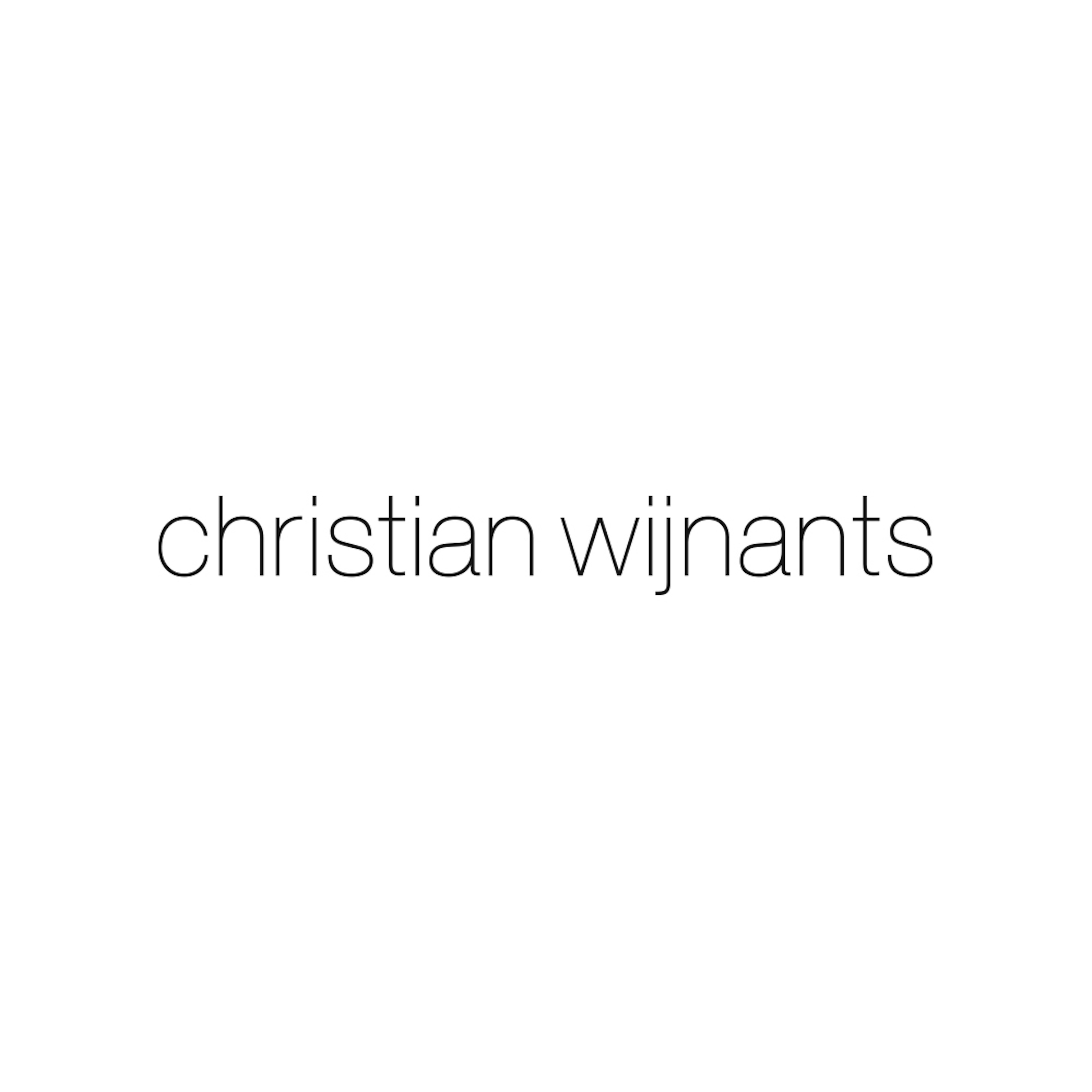 Christian Wijnants Logo Black square Christian Wijnants Logo Black square