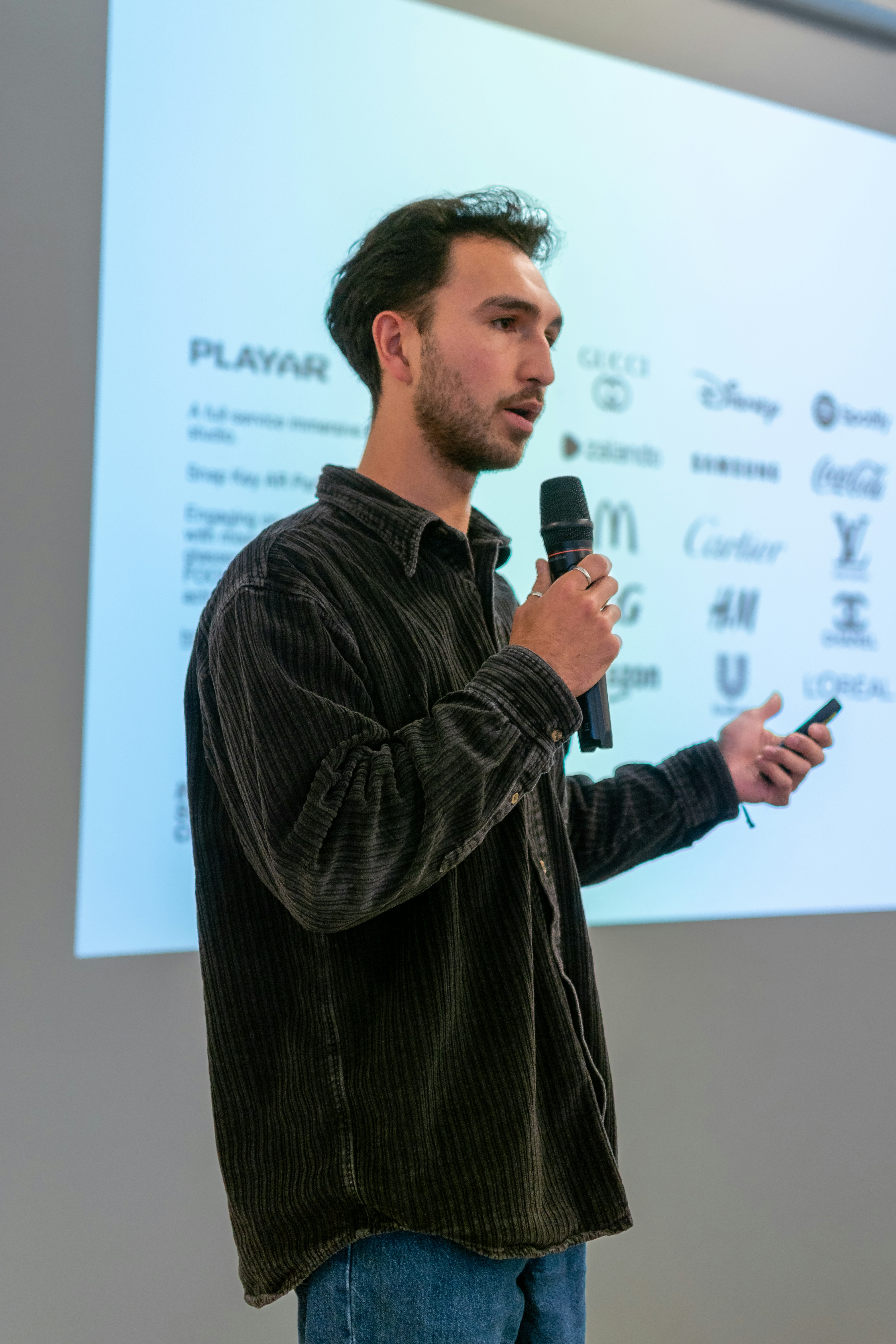 Fashion Tech Pitching event - Justin-Caine Cavanas