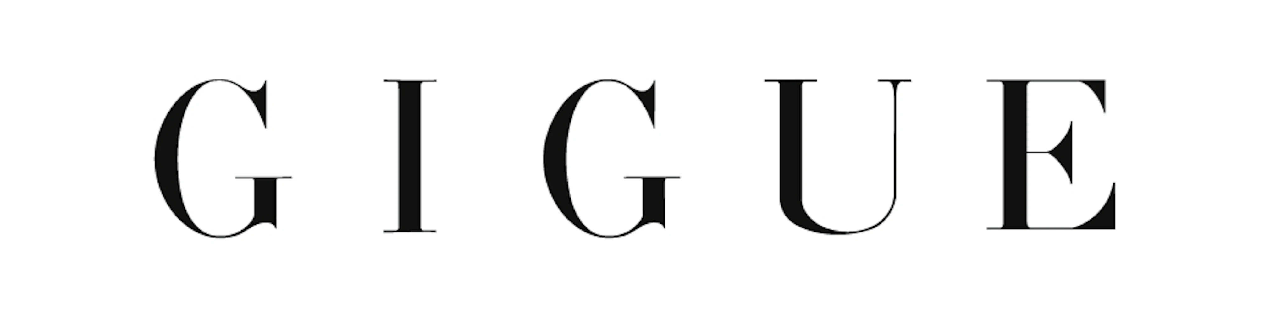 GIGUE logo black GIGUE logo black