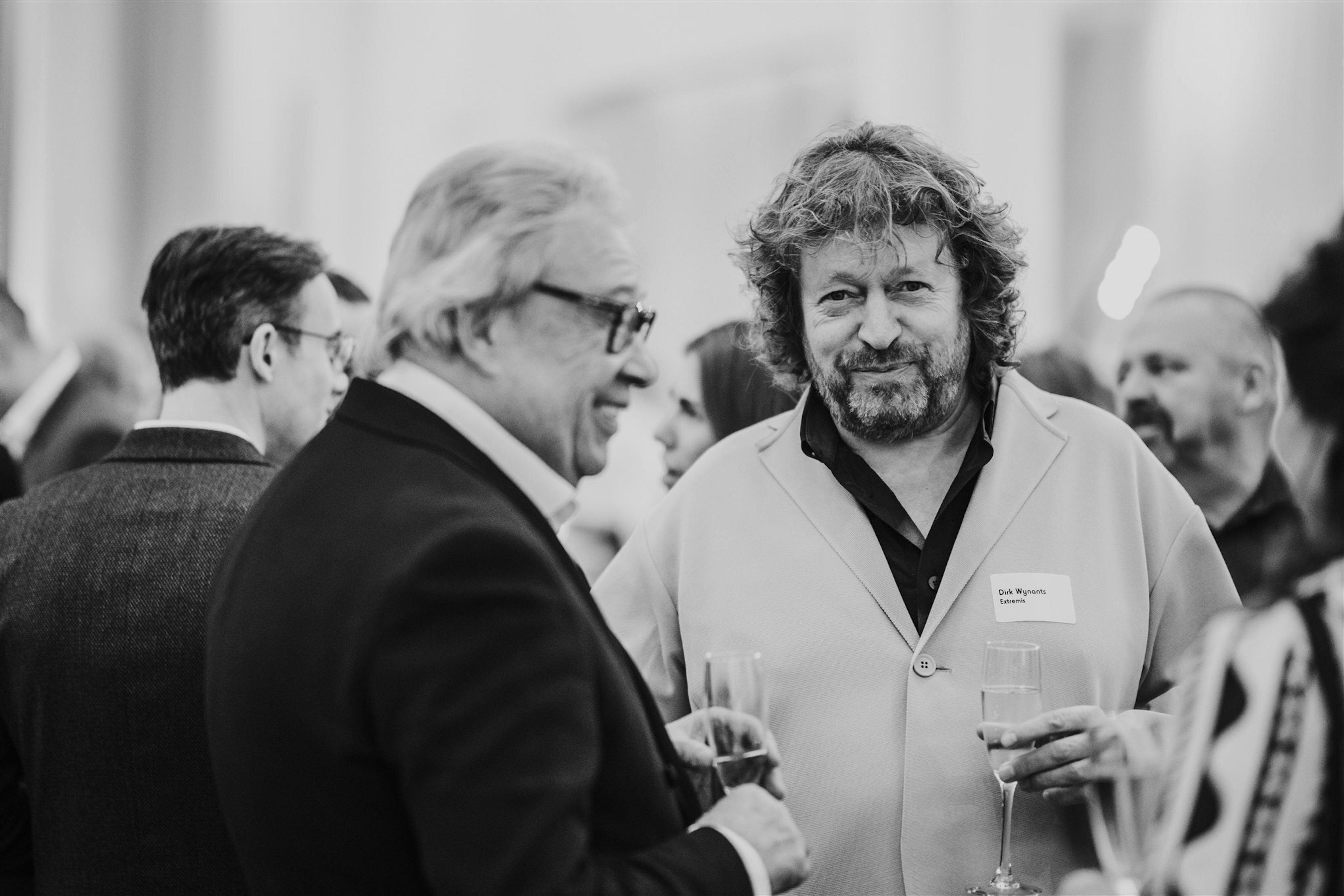 HVDV Awards 2024 © Fille Roelants Dirk Wynants at the Henry van de Velde Awards 2024 © Fille Roelants