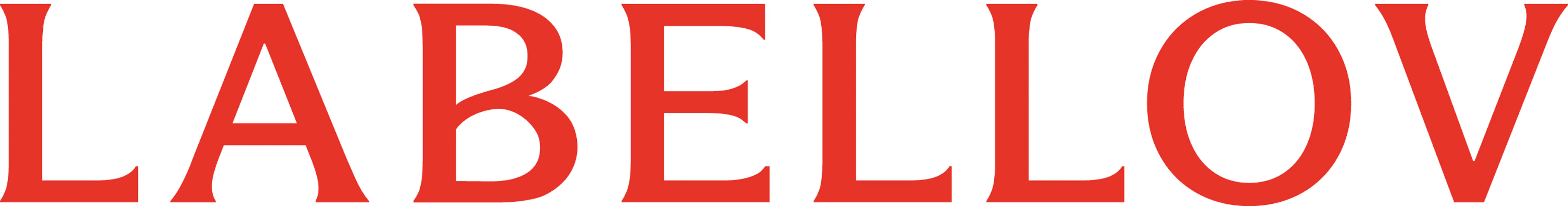 Labellov Wordmark Red Labellov Wordmark Red