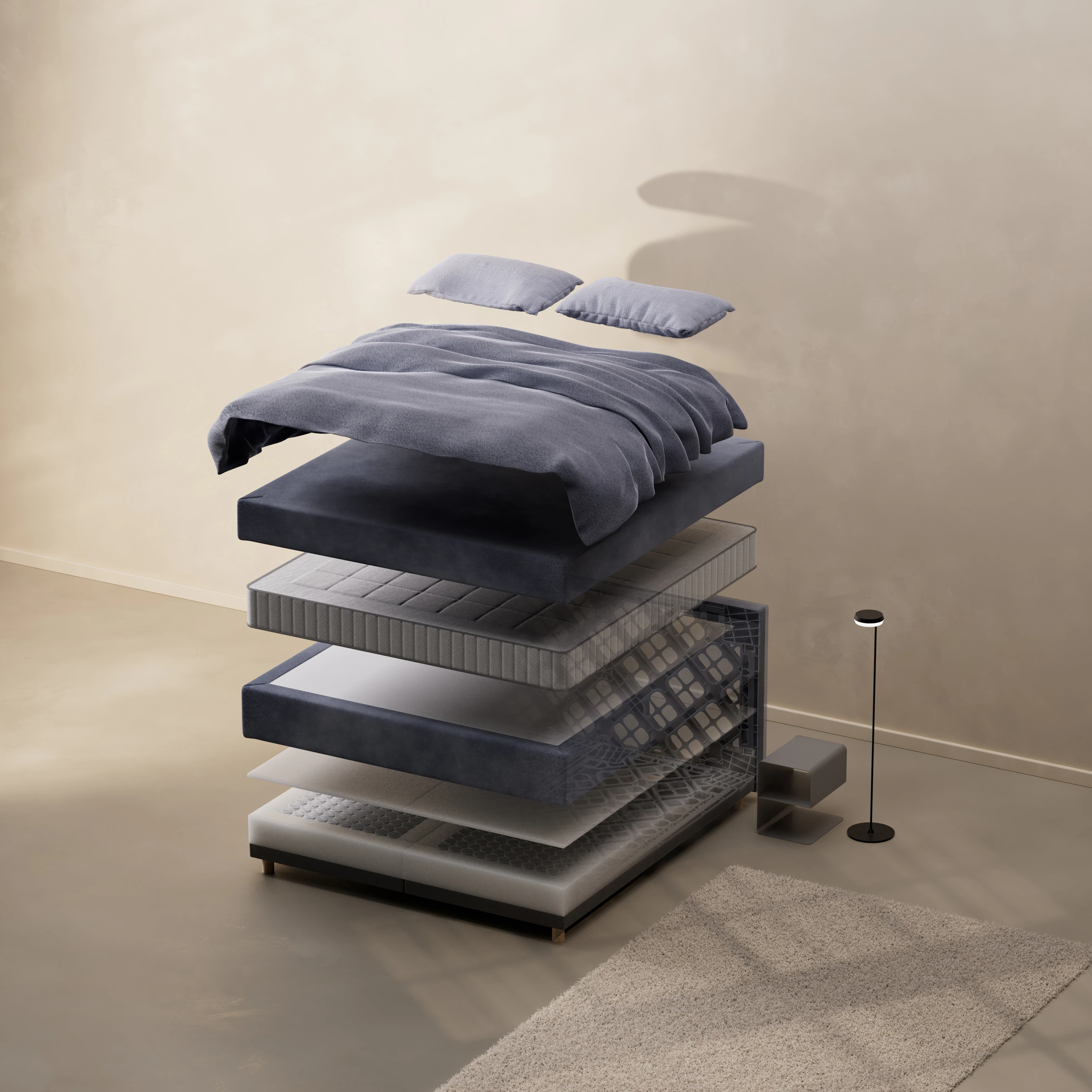 Neo Nest 3 Box Spring Explo Neo Nest 3 Box Spring Explo