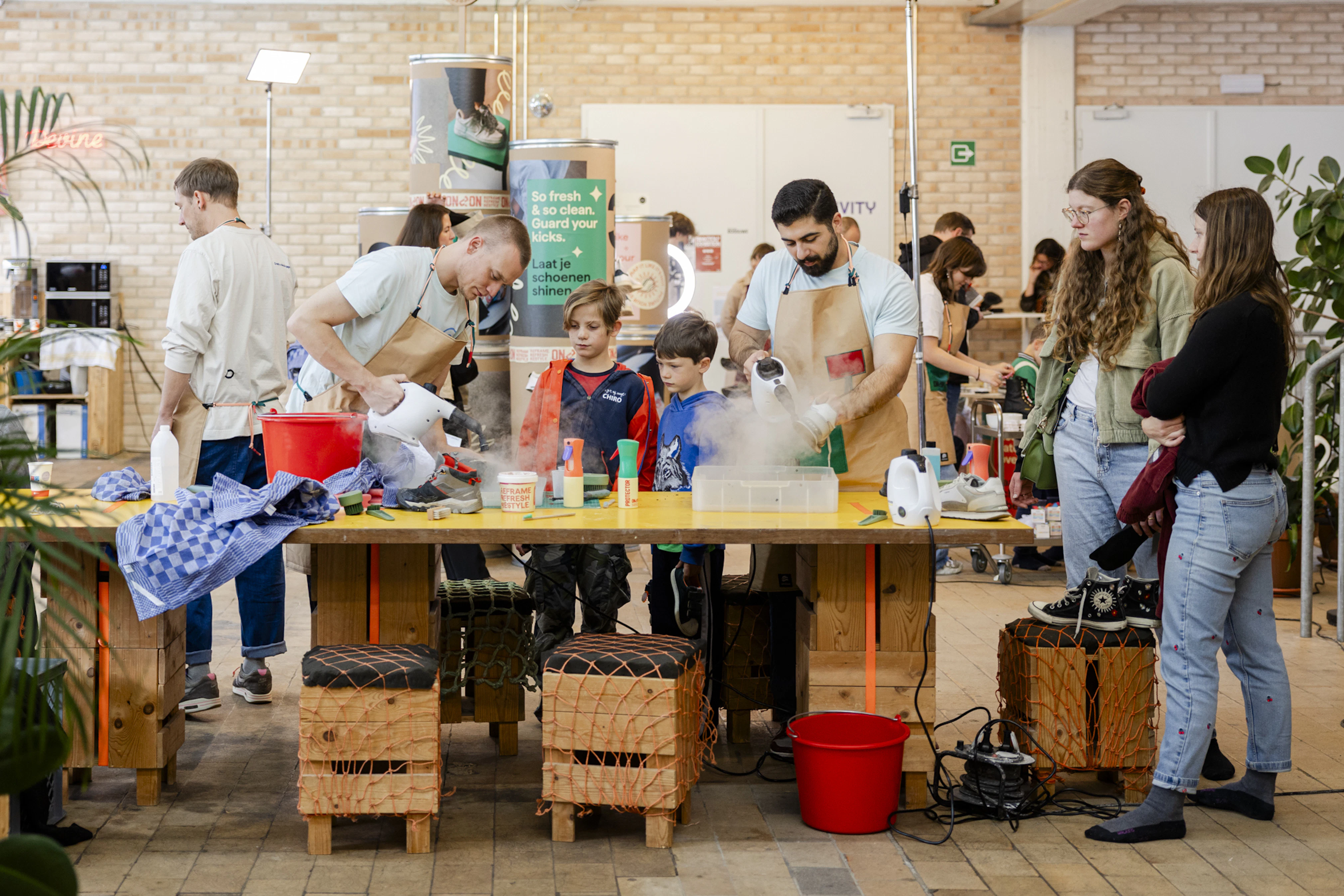 Beeld van de workshop 'Recare Café)