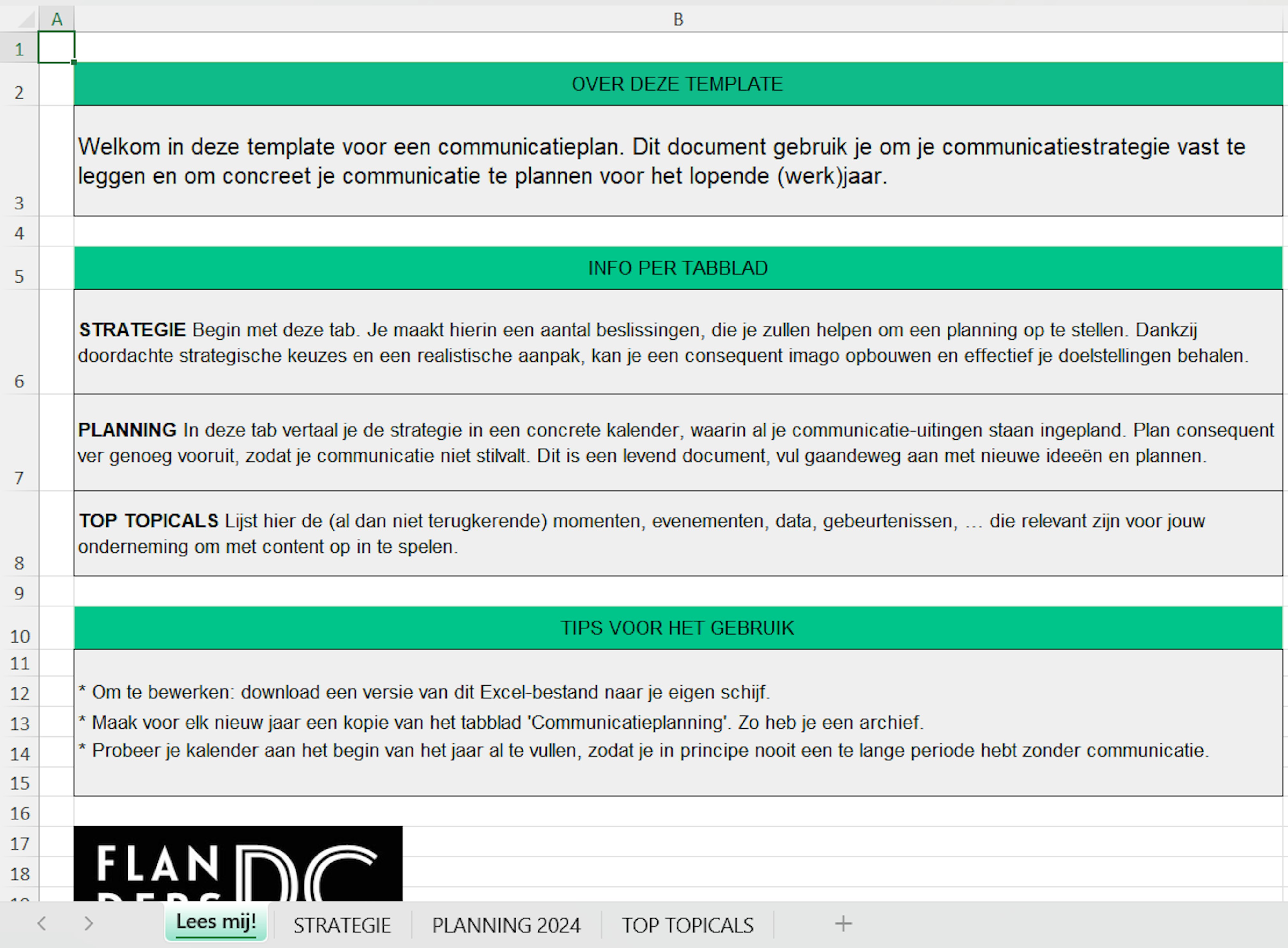 Communicatiestrategie en communicatieplan