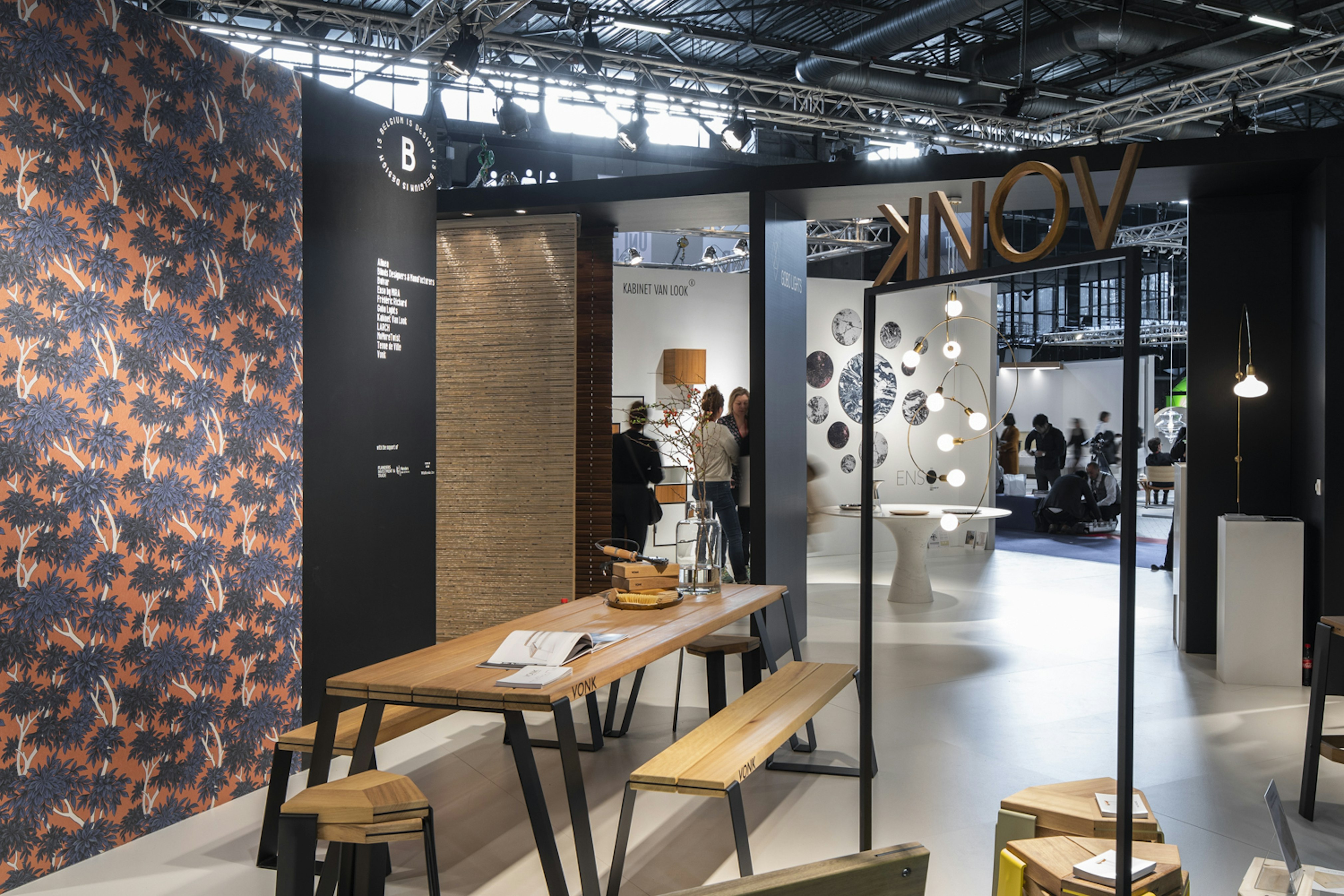 Beurs sfeerfoto Flanders District op Creativity opent deuren op buitenlandse beurzen