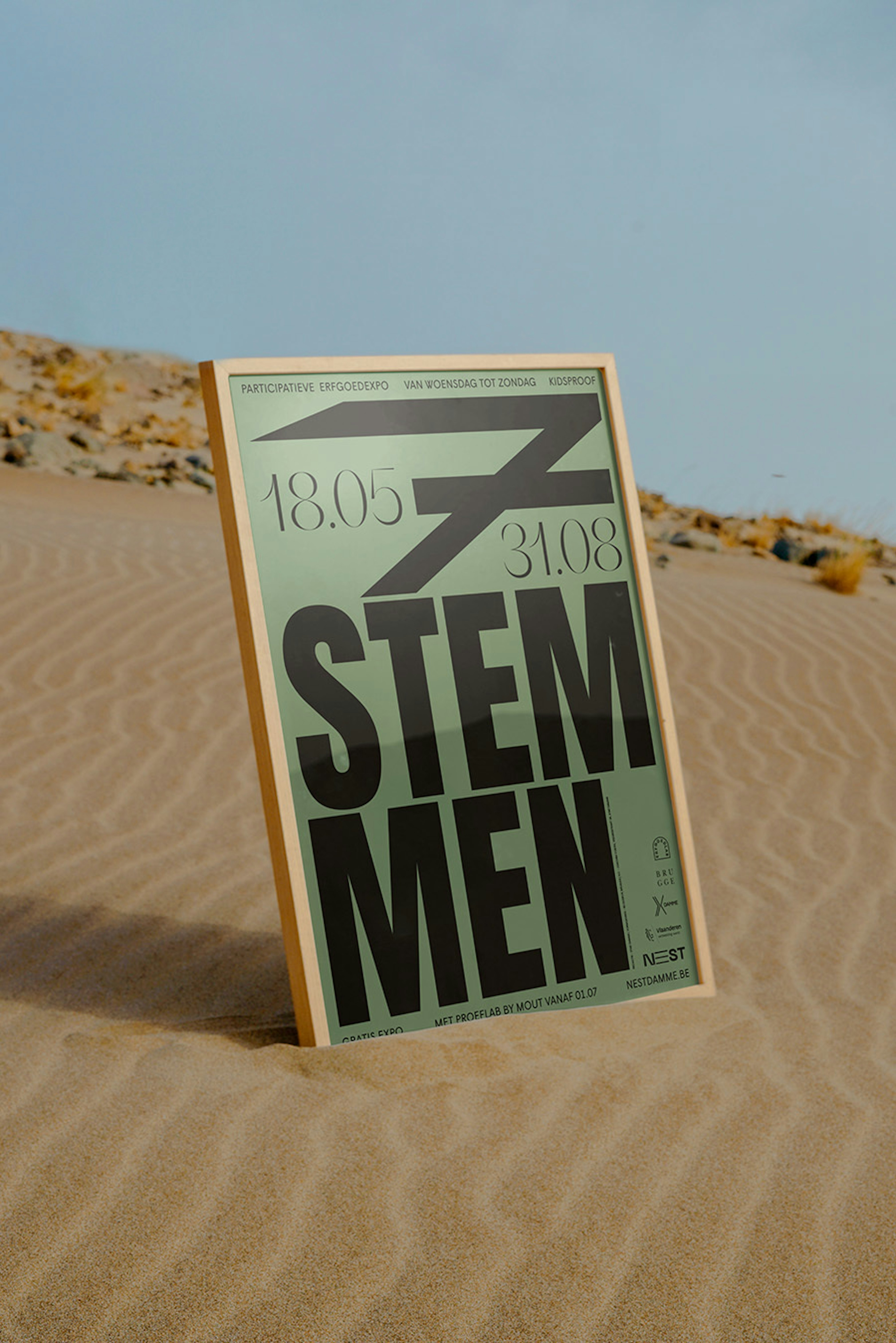 Bloudruk voor NEST, Stadslab Damme Bloudruk voor NEST, Stadslab Damme