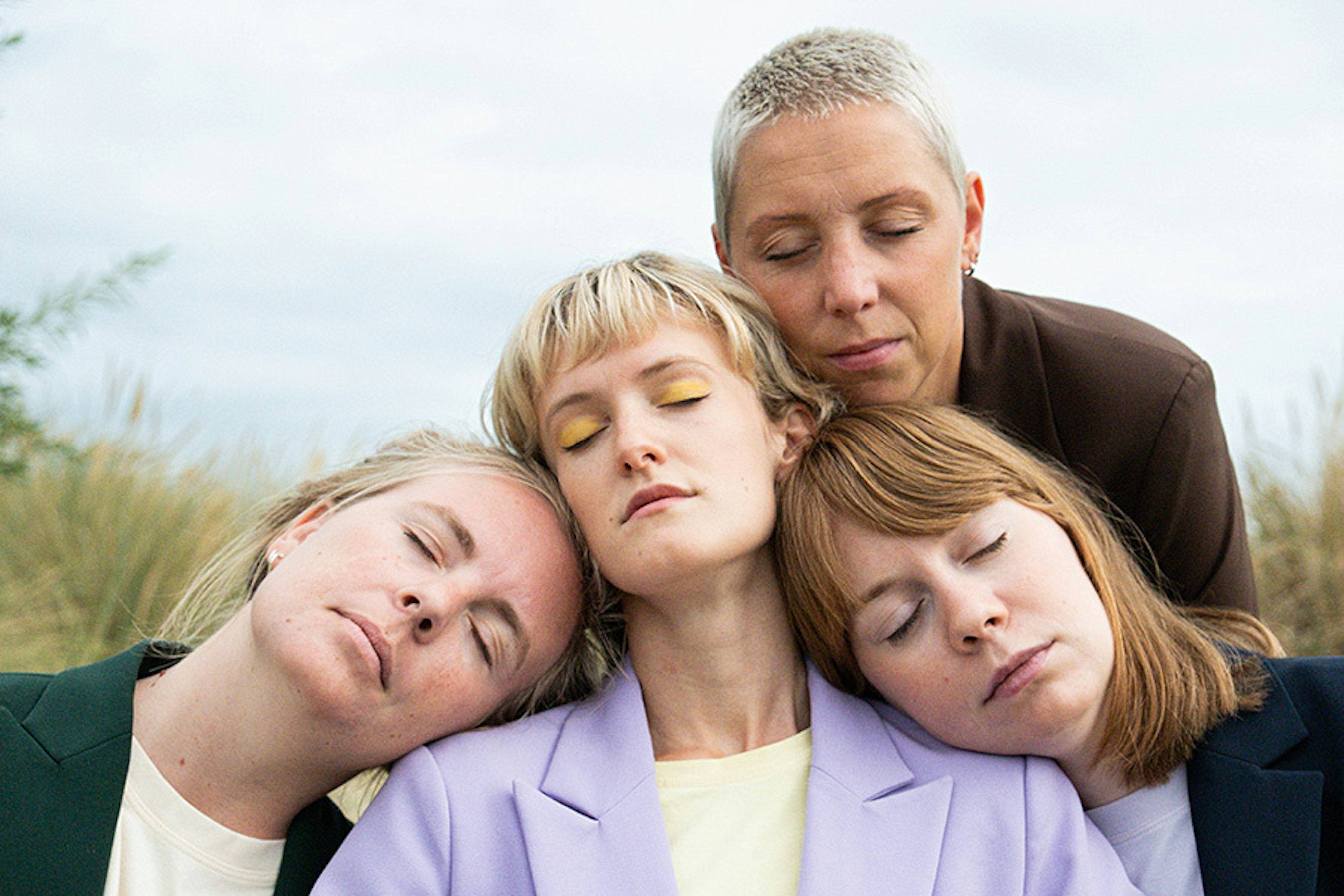 Femke Vanbelle en het (onvoltallige) team van Bloudruk © Inge Stam Femke Vanbelle en het (onvoltallige) team van Bloudruk © Inge Stam