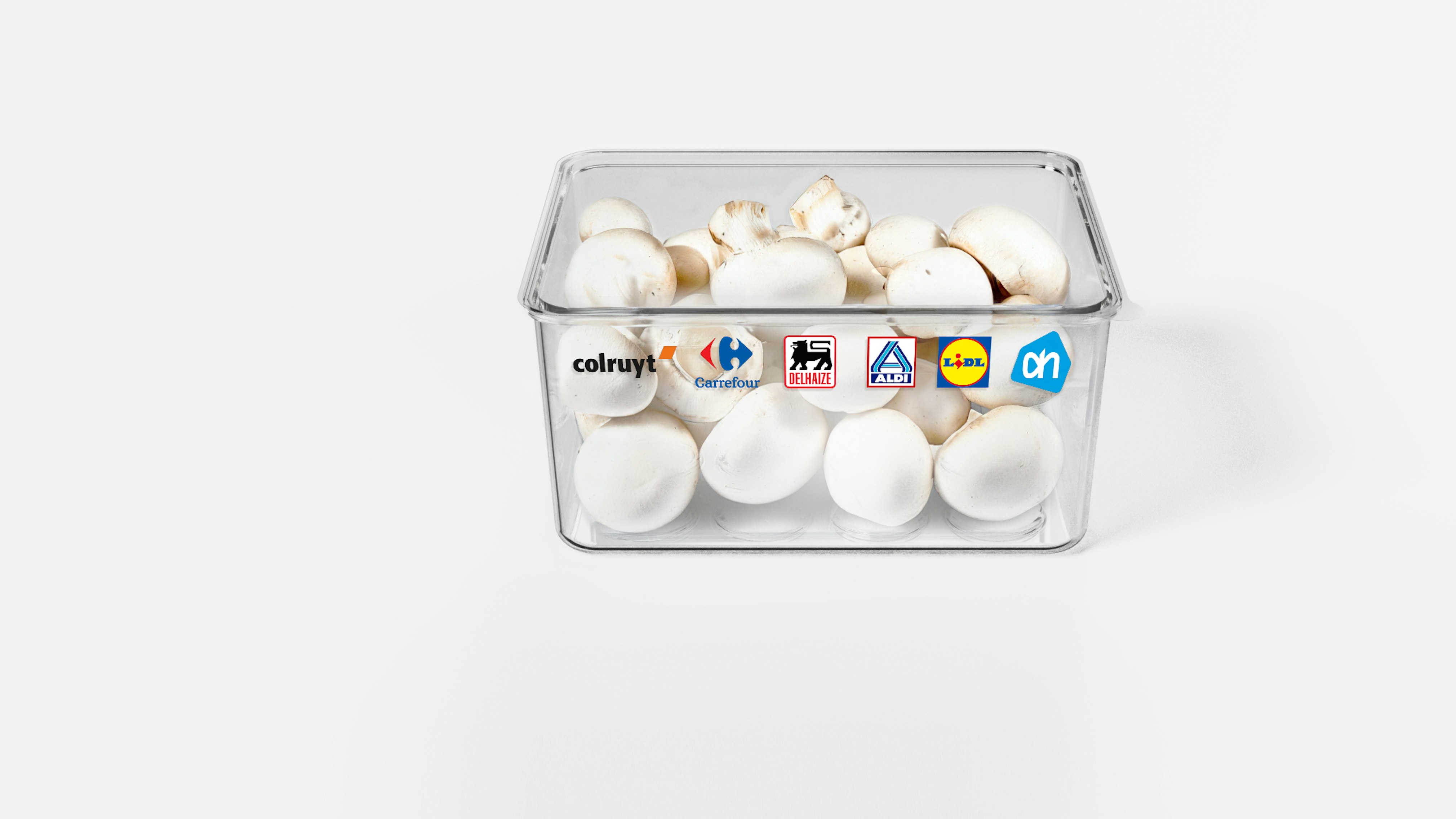 Champignonverpakking, Made