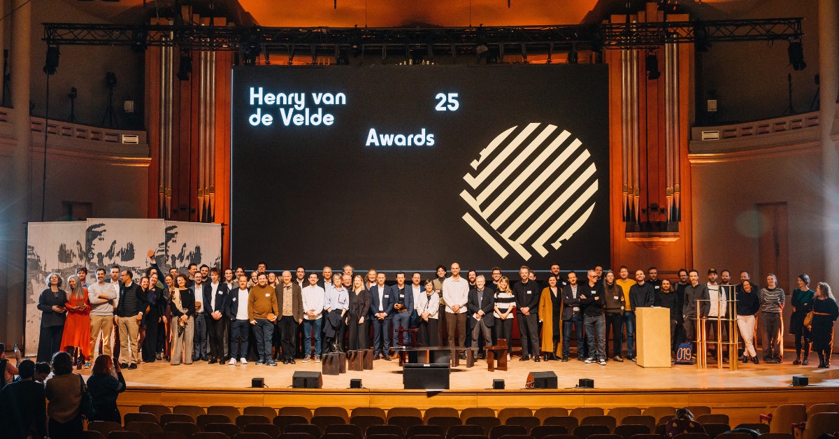 Hvdv25 winnaars 1200x628 De Henry van de Velde Gold Awards 25 zijn bekend!