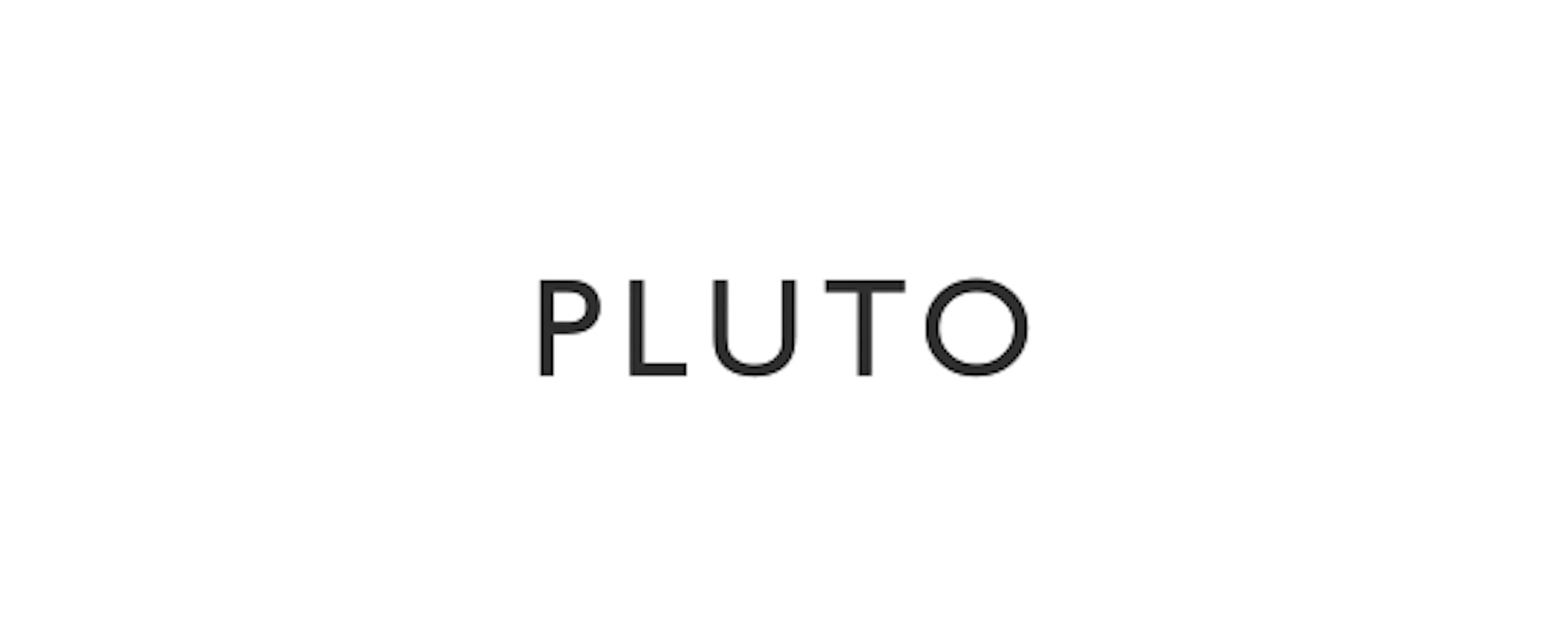 Logo Pluto met ruimte