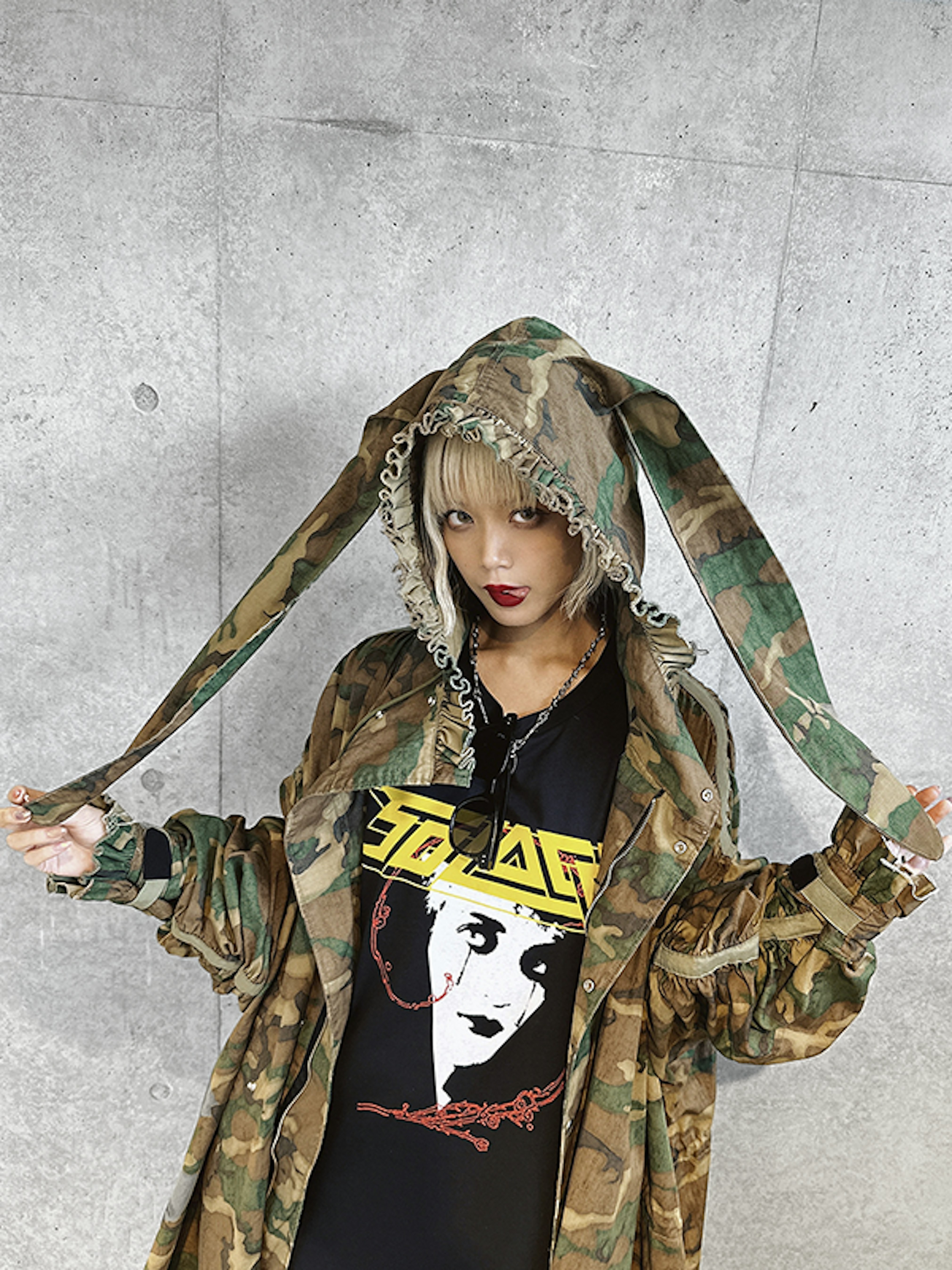 T-shirt voor KIDILL Tokyo © Hanae T-shirt voor KIDILL Tokyo © Hanae